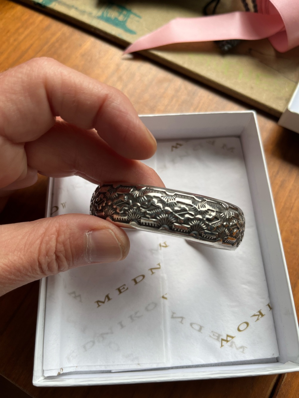 Women’s sterling silver cuff